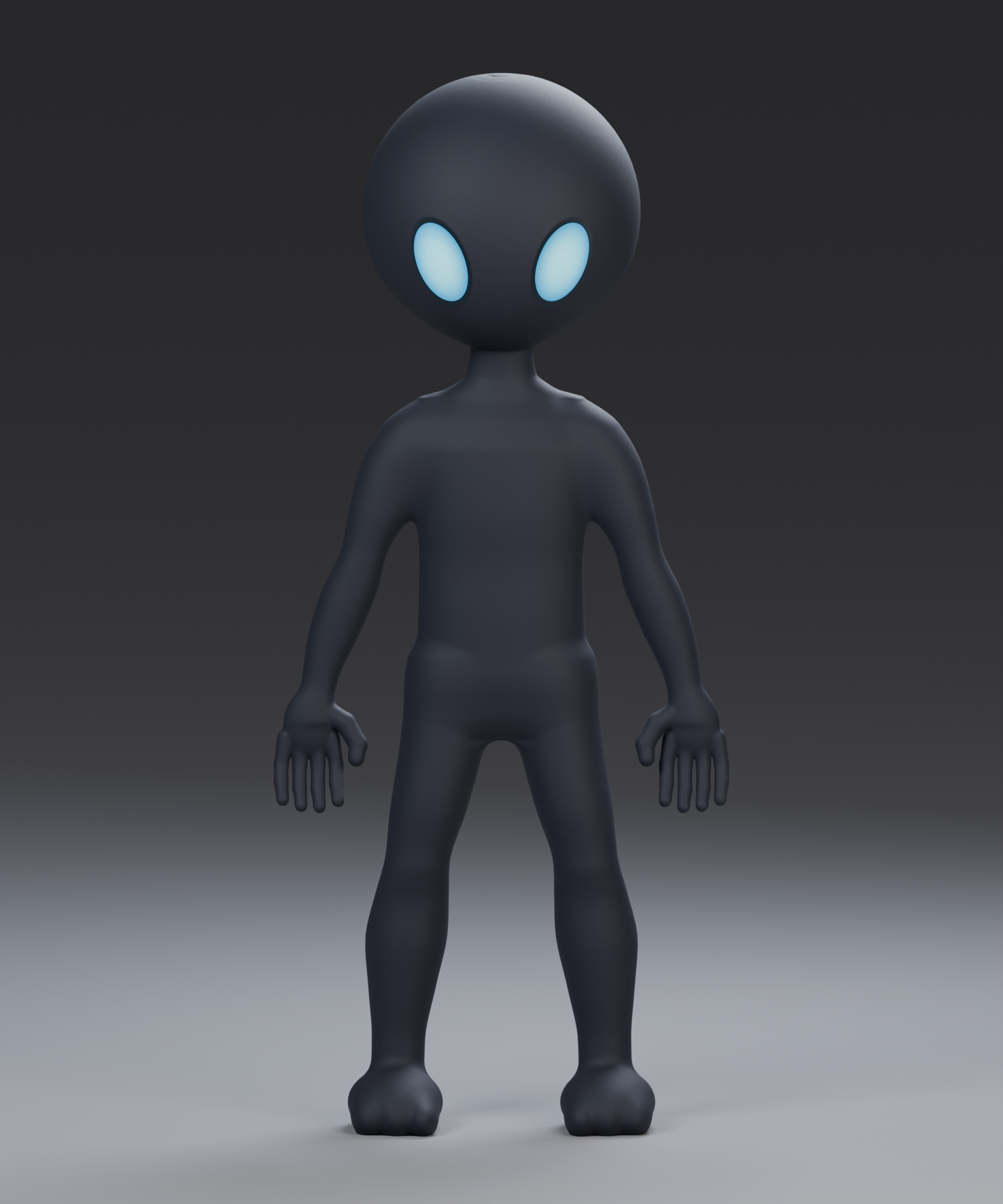 The original Auwra companion with luminous blue eyes